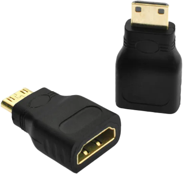 Male Mini HDMI To HDMI Female - Male Mini HDMI To HDMI Female