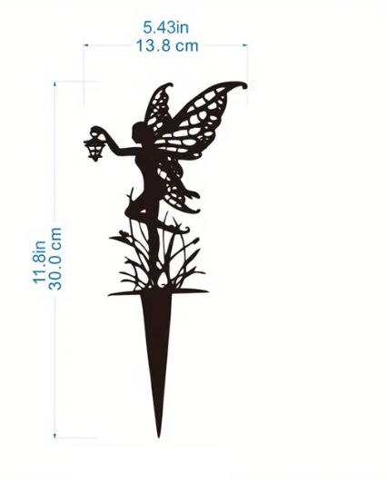 Fairy Metal Outdoor Decor