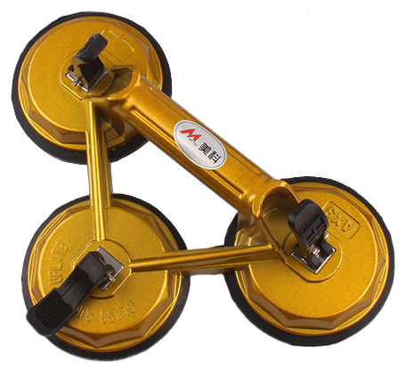 Glass Sheet Suction Cup Powerful Ceramic Tile Metal Sheet - Aluminum alloy three-jaw suction cup