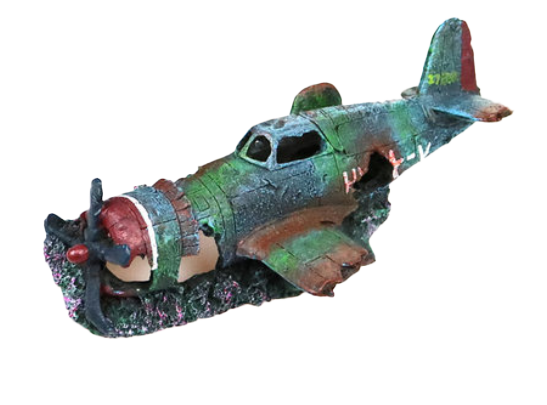 Aquarium aquatic decoration ornaments - Bomber (Small)