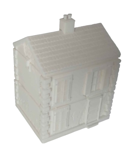 28mm WW2 French Town House Model Set Miniature