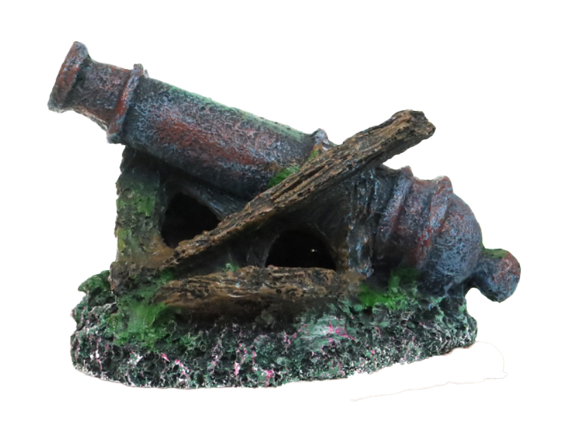 Aquarium aquatic decoration ornaments -Cannon