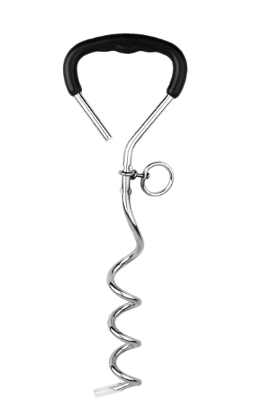 Spiral Ground Anchor for Trampoline Tunnel House Etc