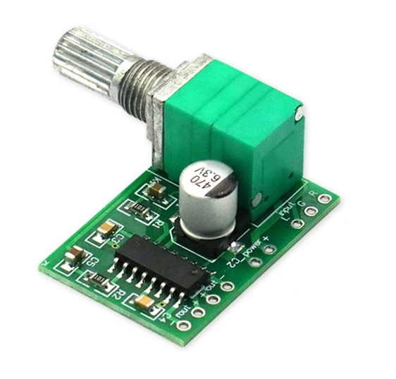 Mini PAM8403 3W 2 Channel Double Track Power Audio Amplifier Module