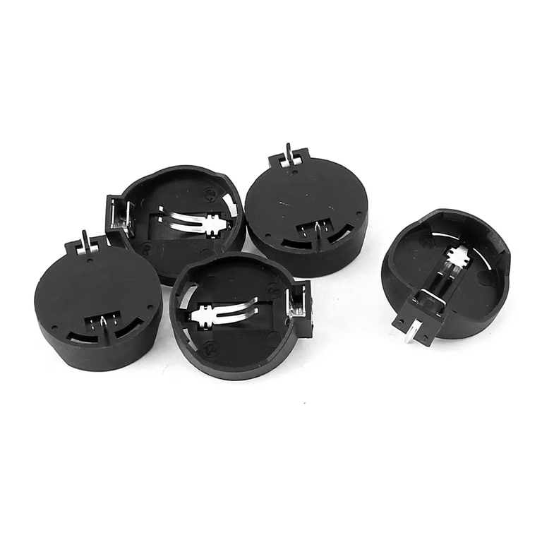 CR2032 Button Battery Holder PCB Mount 5pcs
