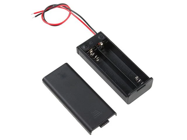 Battery box With Switch - 2 AAA