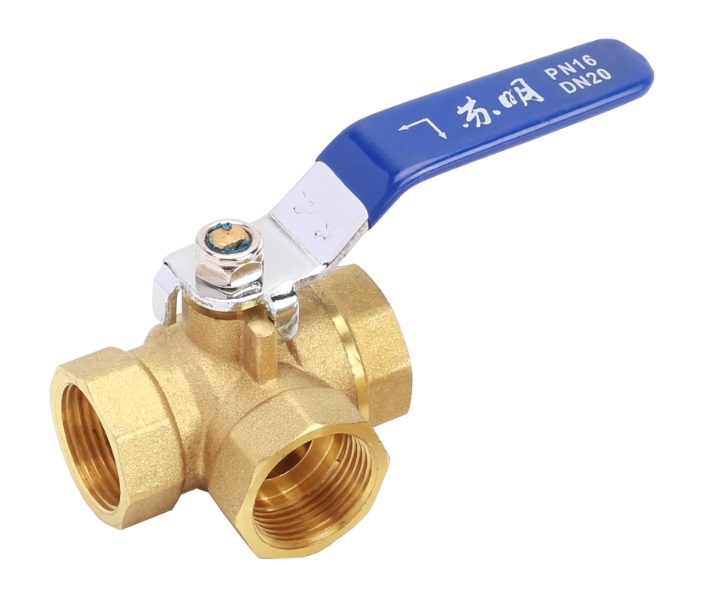 Brass 3 Way Tap 3/4 Inch