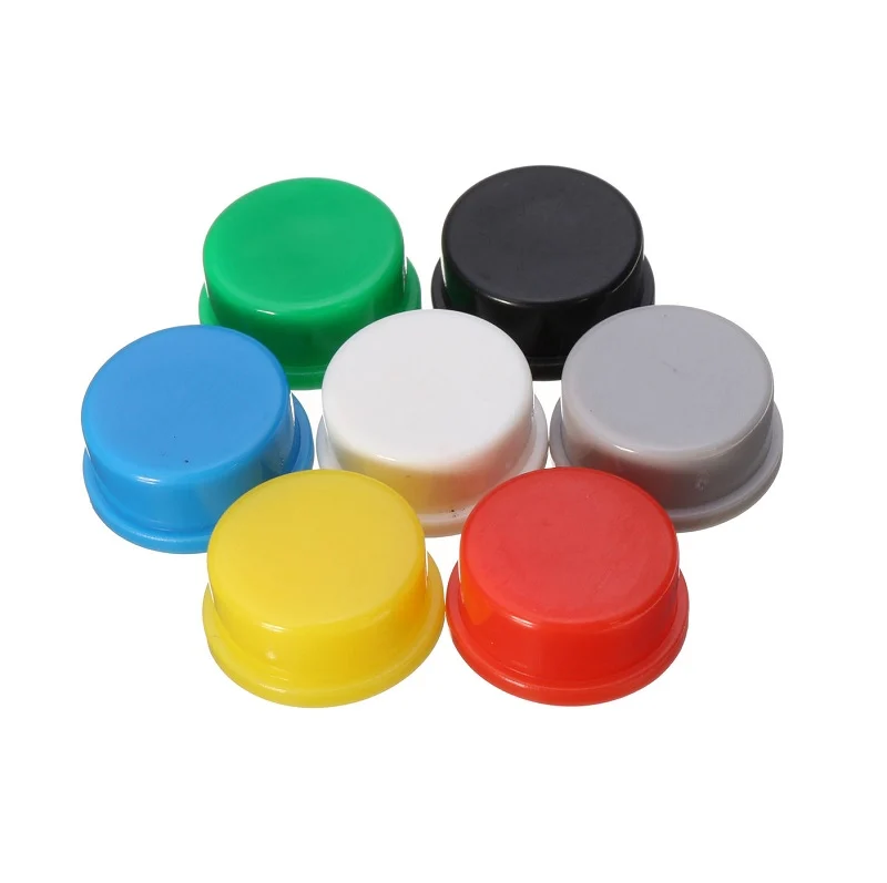 12x12x7.3mm Button Cap - (Colour Selection)