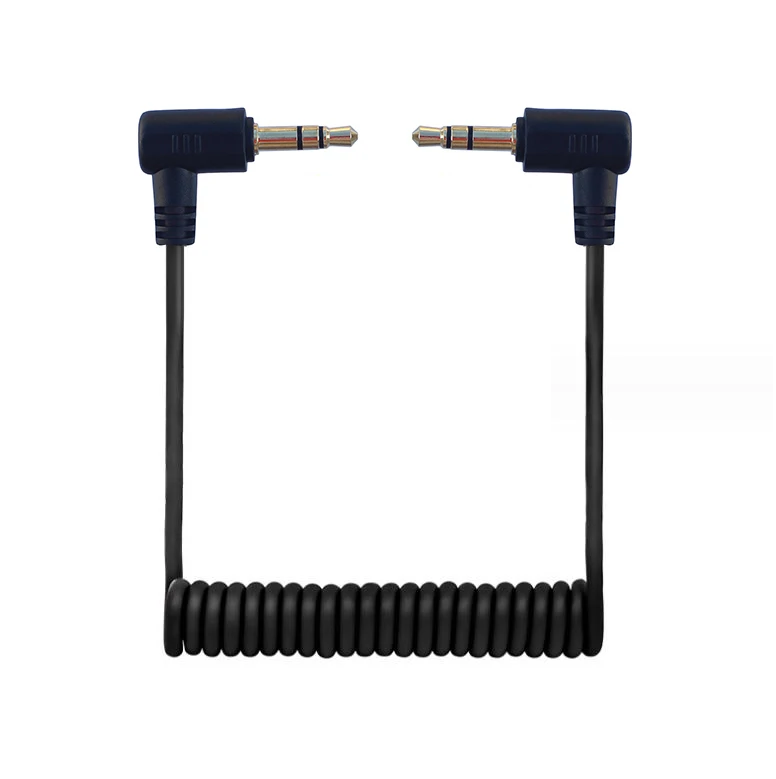3.5mm Audio Spring Cable Male to Male