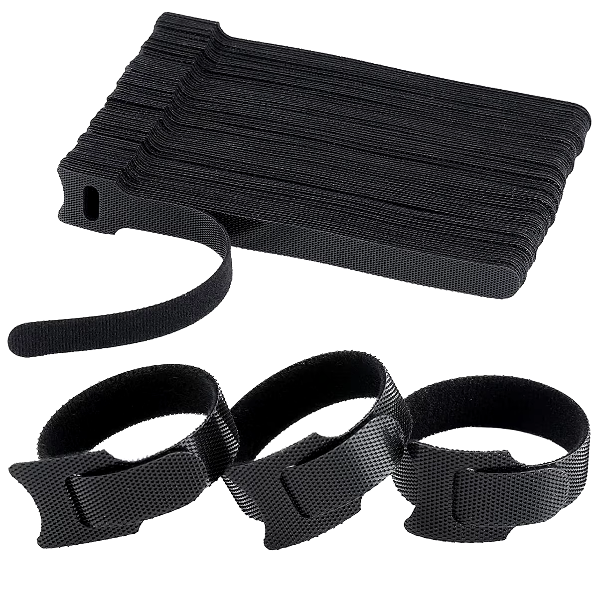 10pcs Pack Cable Management Straps