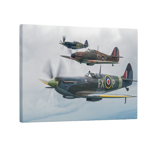Hurricane and Spitfire Print 40x30cm