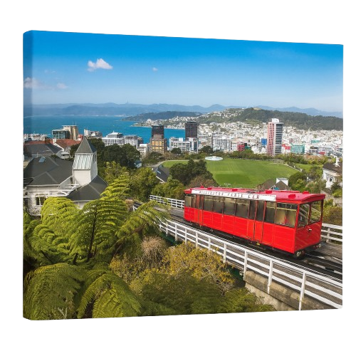 Wellington Cable Car Print 40x30cm