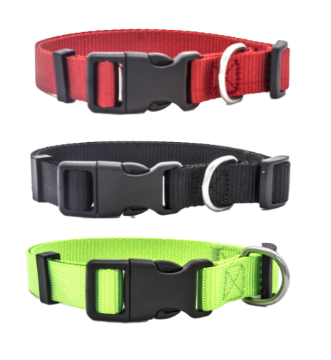 Dog Collar - (Colour & Size Selection)
