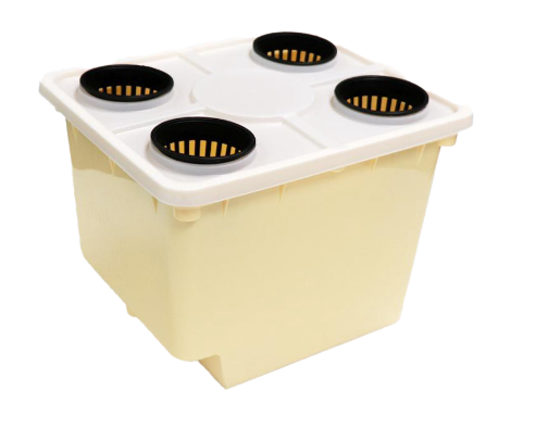 Hydroponic Growing Pot Dutch Bucket 4 Hole