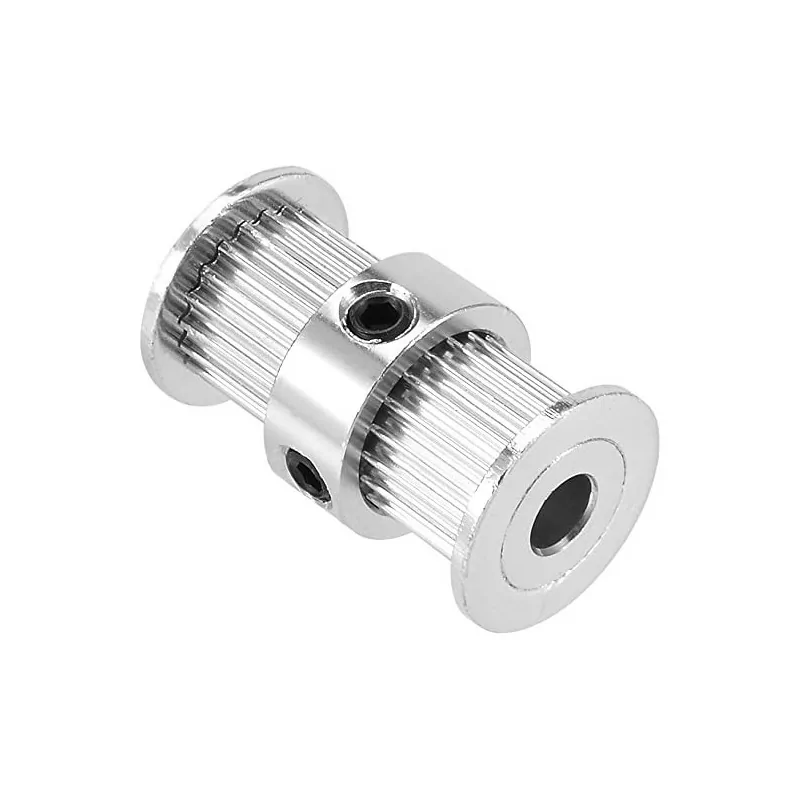 Timing Belt Pulley - 20 Tooth, 5mm Bore, 6mm Belt Double