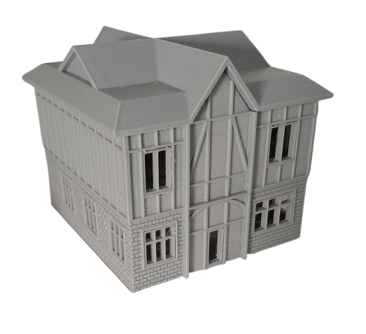 HO British Pub Model Railway