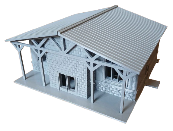 HO Hardware Store Model Railway