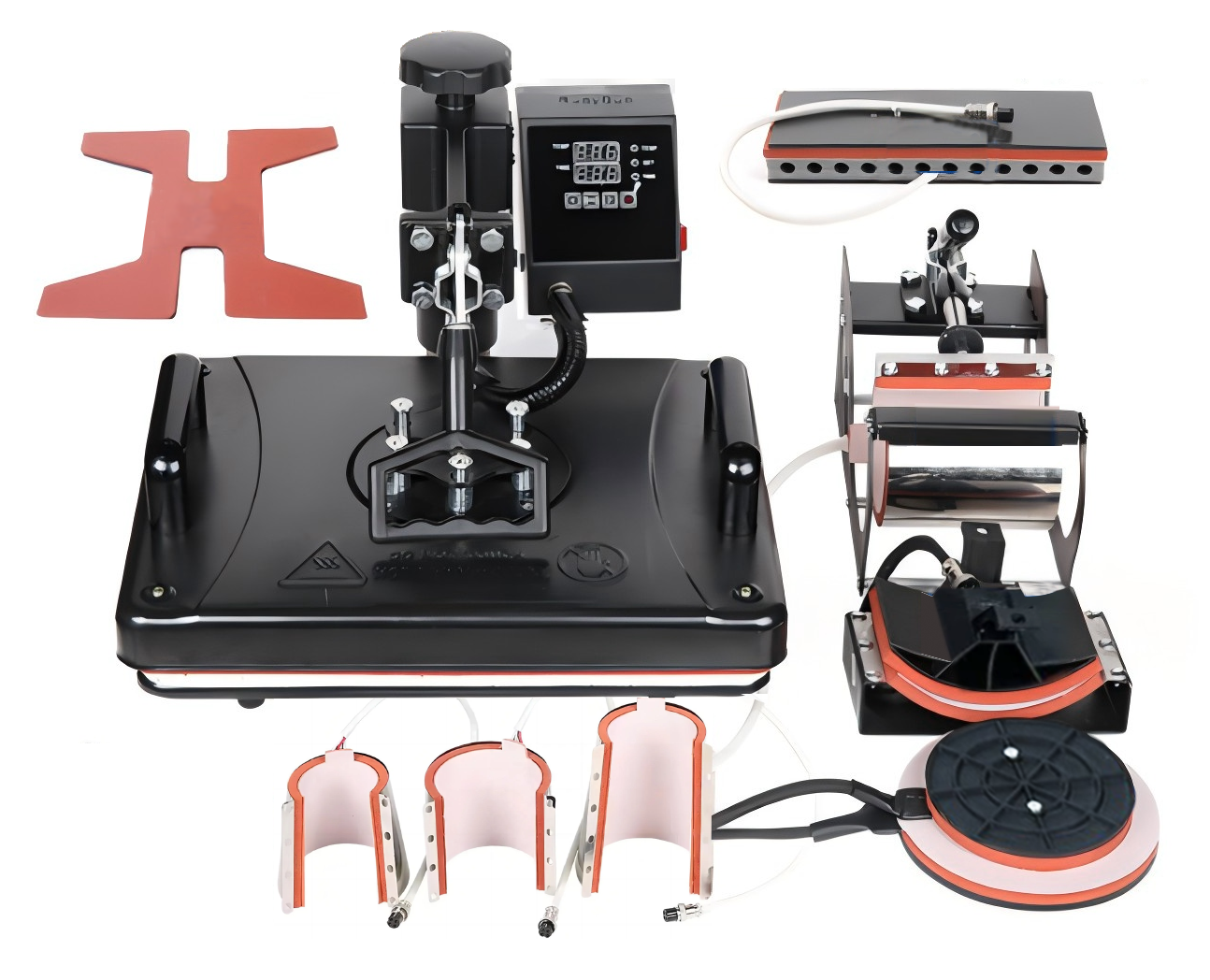 8 in 1 Heat Press Thermal Transfer Machine for Printing Cloths Textiles