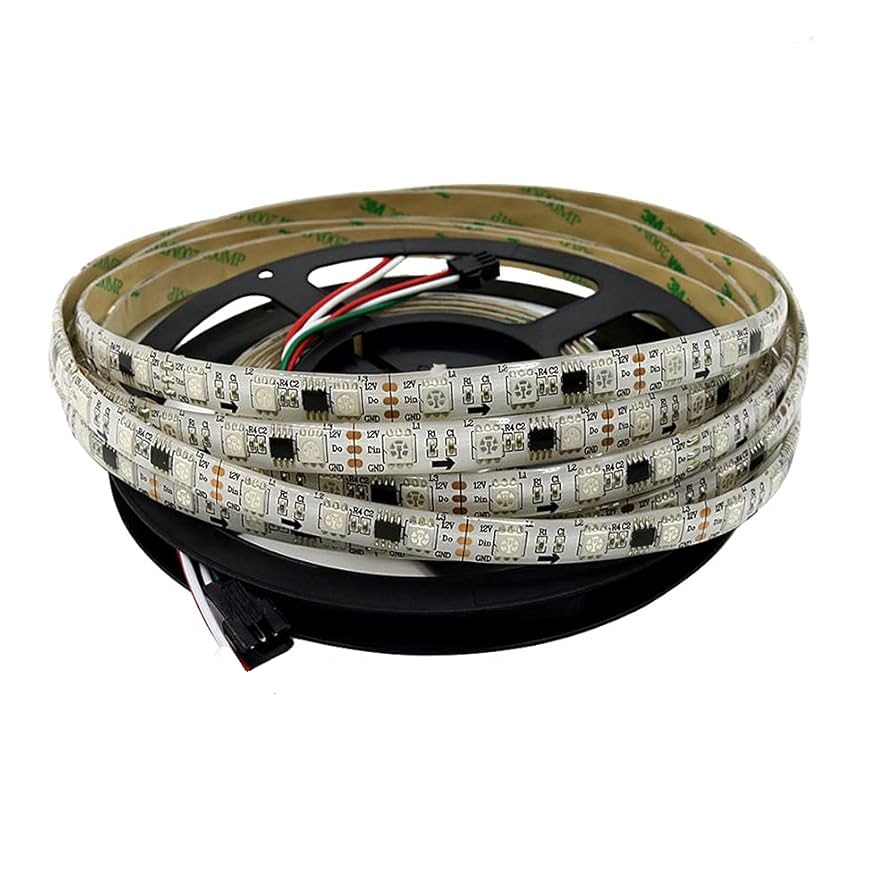 RGB Addressable LED WS2812 5m Roll Strip Light