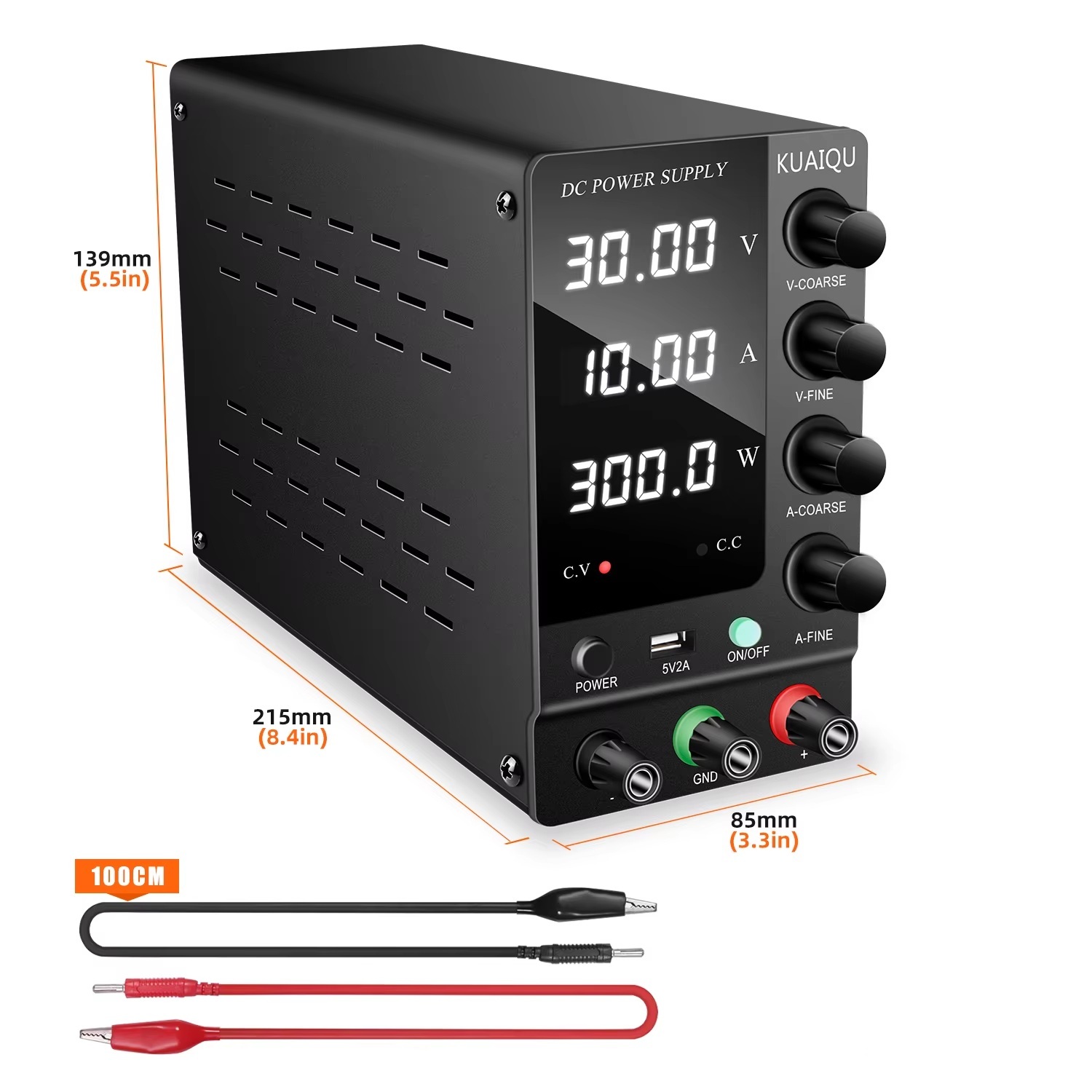 Bench Top Lab Power Supply 30V 10A