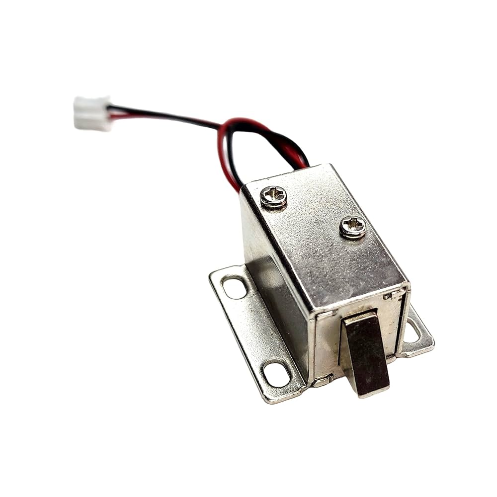 12V Cabinet Door Solenoid Lock Small 28mm
