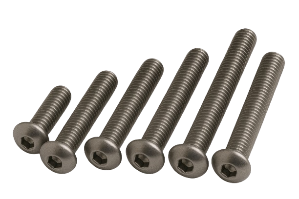 M12 Button Head Hex Machine Screw 304 Stainless (Length Selection) Nuts Bolts