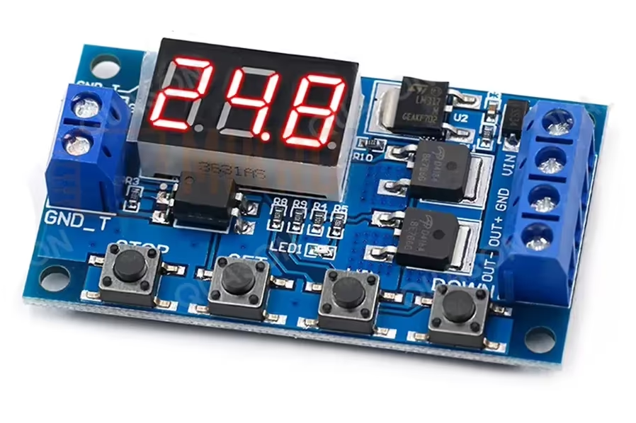 MOSFET Timer Delay Cycle
