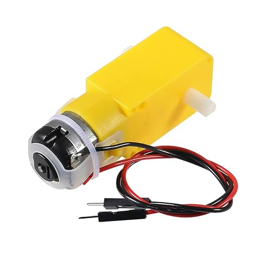 Motor DC Reduction Motor Single Shaft Wired - Gear motor 1:48