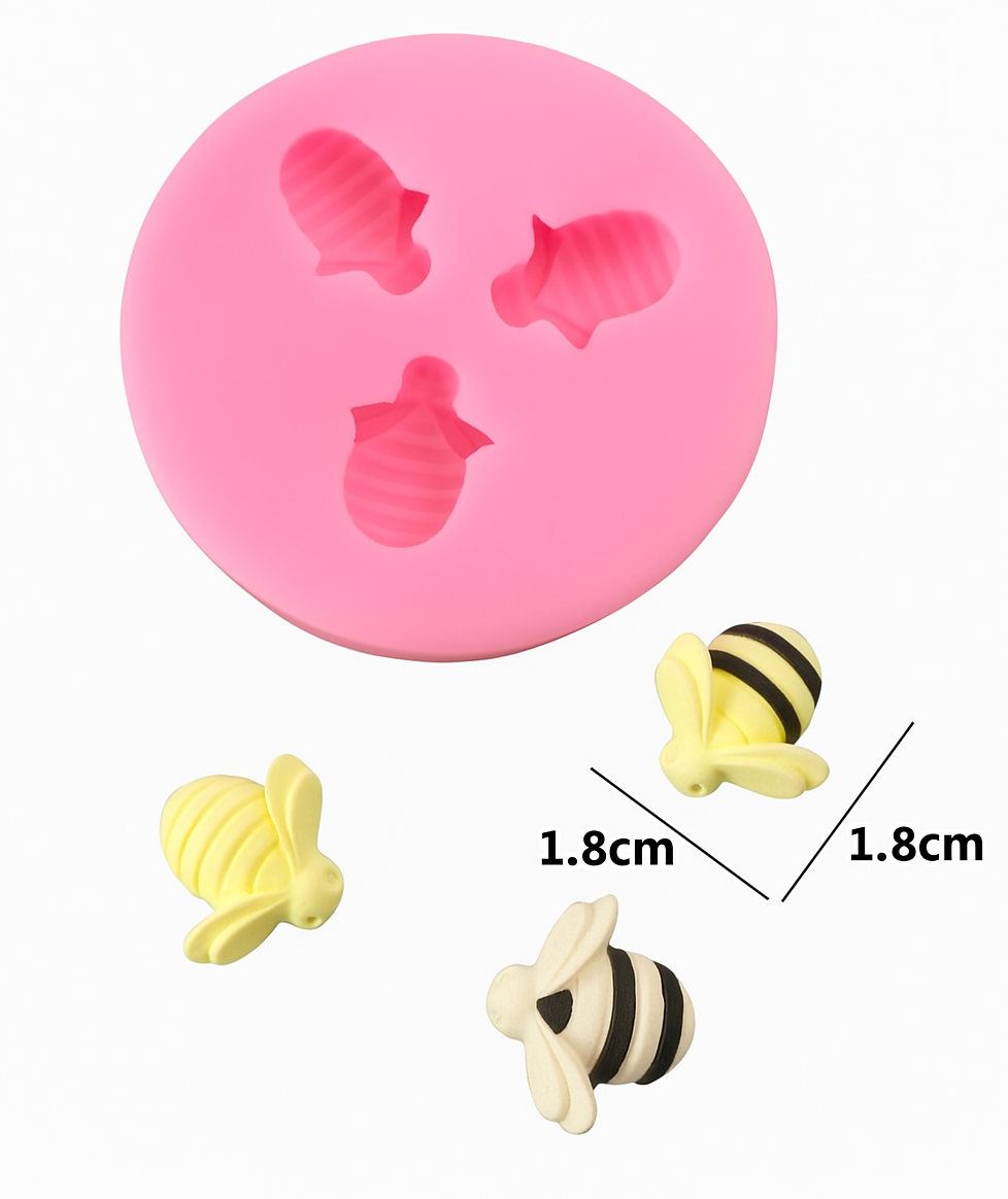 Silicon Mould - Mini Bees