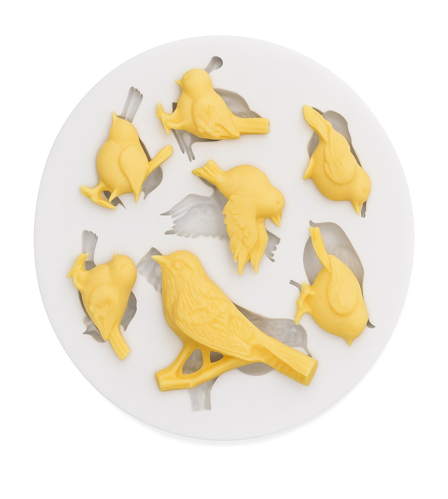 Silicon Mould - Birds