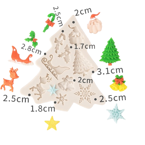 Silicon Mould - Christmas Tree