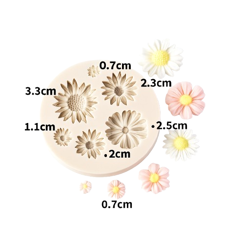 Silicon Mould - Flowers