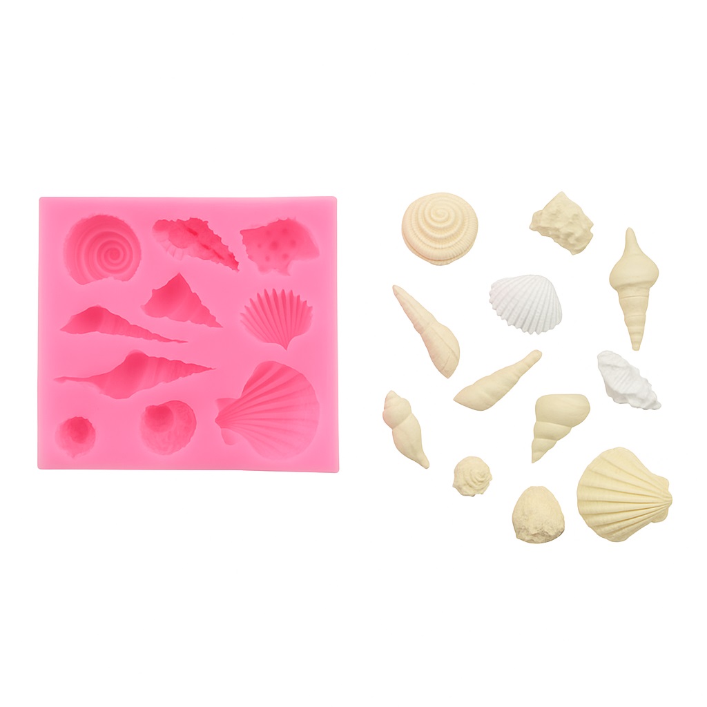 Silicon Mould - Sea Shells