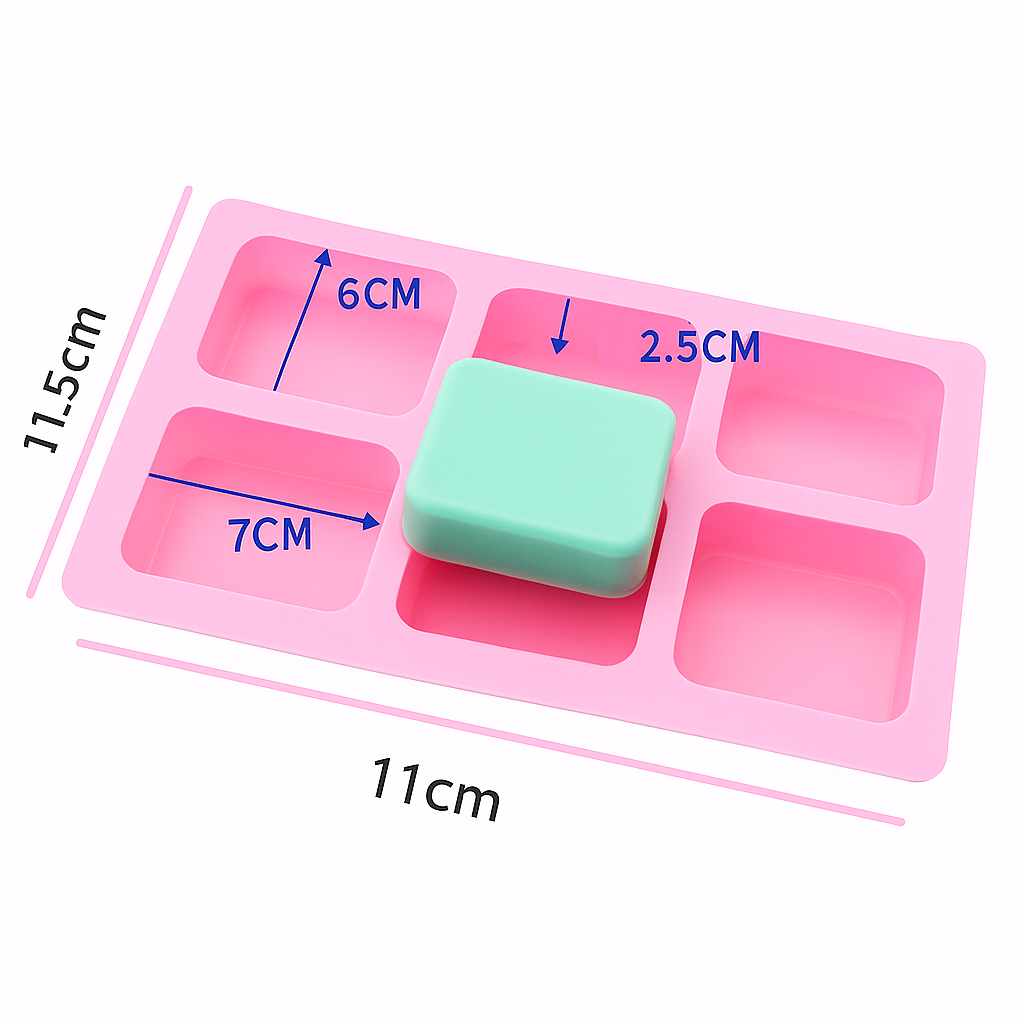 Silicon Mould - Rounded Soap