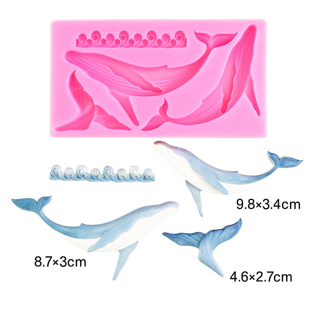 Silicon Mould - Whales