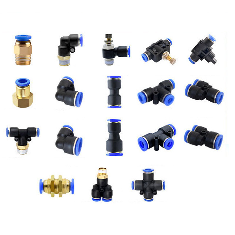 Pneumatic fittings 8mm (Selection)