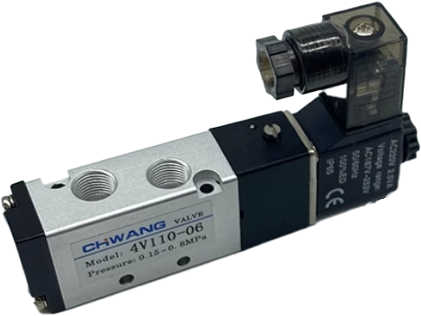 Pneumatic Valve 4V110-06 (DC24) outlet type