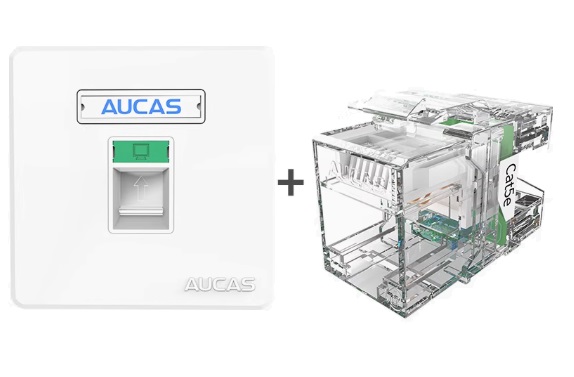 RJ45 Female Wall Plate