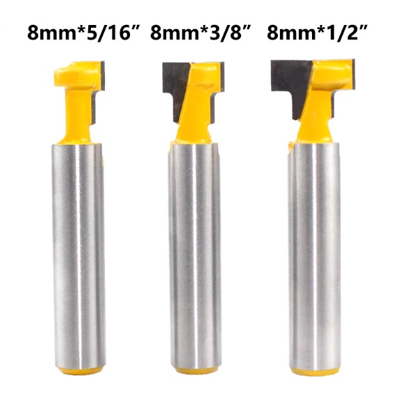 Keyhole Slotting Hanging Router Bits