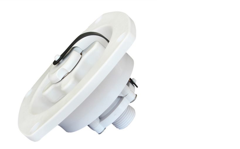 Water inlet with water pressure regulators