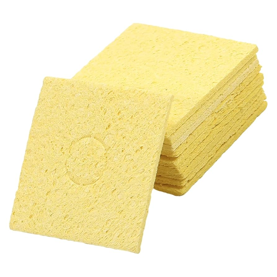 Electric soldering iron high temperature cleaning sponge - 1 Square high temperature sponge