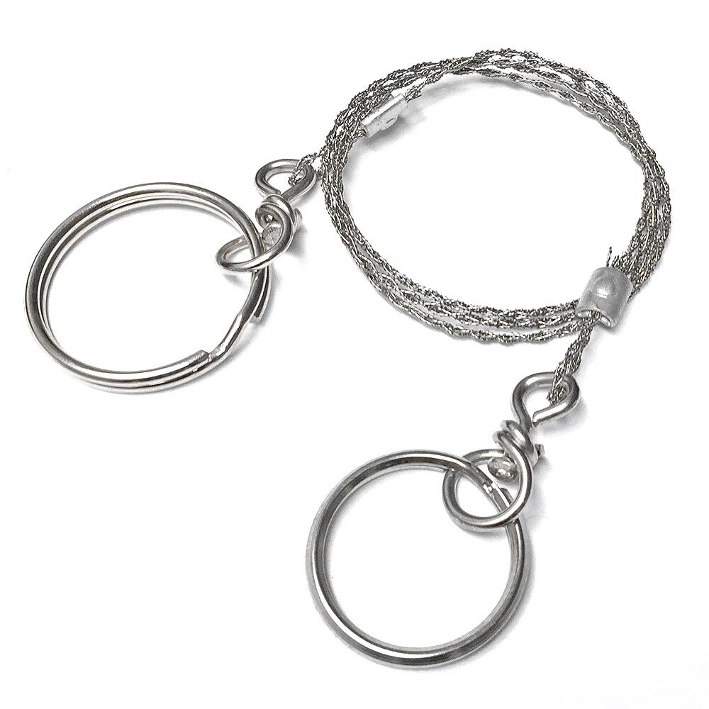 Hand Held Wire Saw Survival Kit