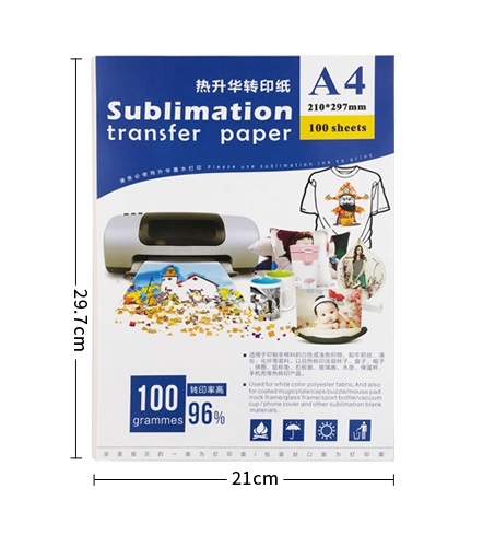 Sublimation Paper A4 100 Sheets