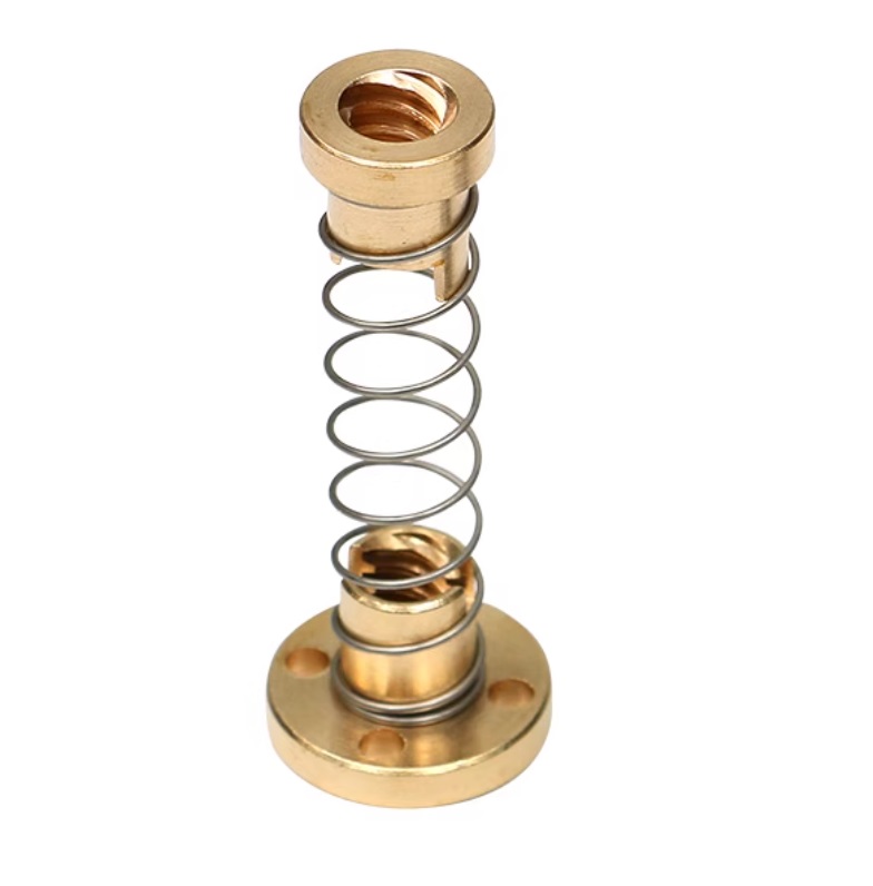 T8 Backlash Nut Pitch 2mm Lead 4mm