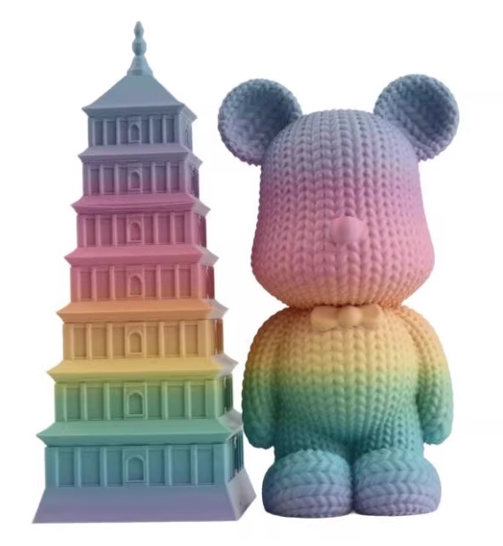 PETG Pastel Rainbow 3D Printer Filament