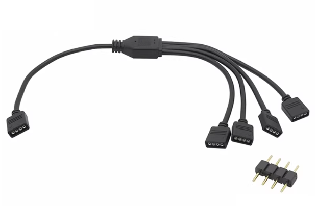 RGB LED Strip Light Splitter - 1 to 4 - 4 Pin