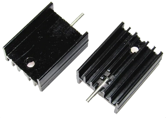 TO-220 Heat Sink Transistor Regulator Cooler Cooling 5pcs