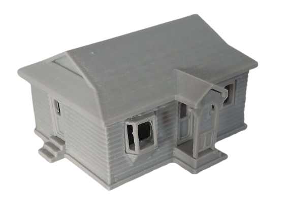 TT Scale House Building Model