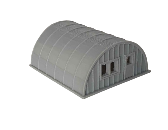 TT Scale Quonset Hut Building Model