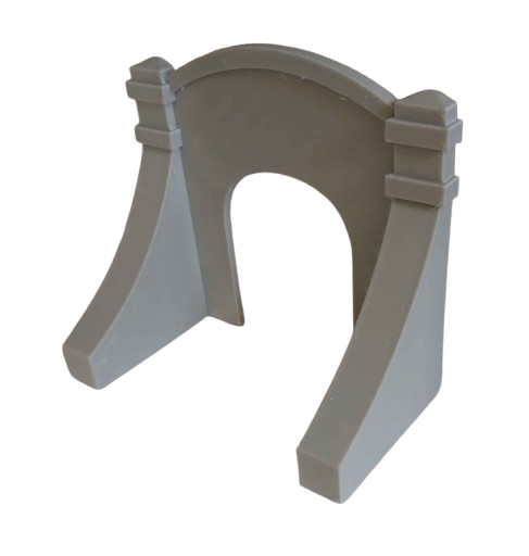 TT Scale Railway Tunnel Entry Portal Model